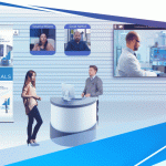 Demo of live One to One meeting between a company representative and client