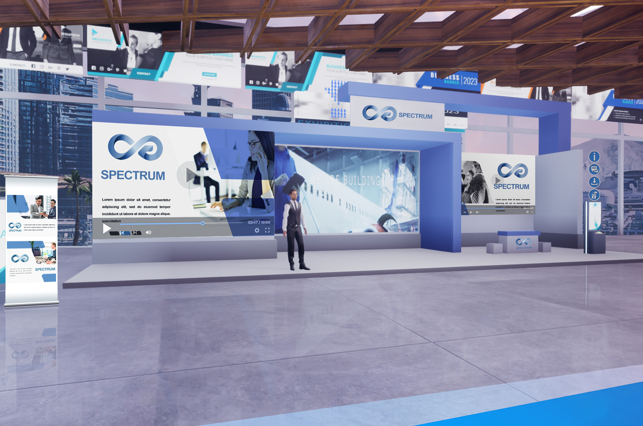 3D largest Booth type