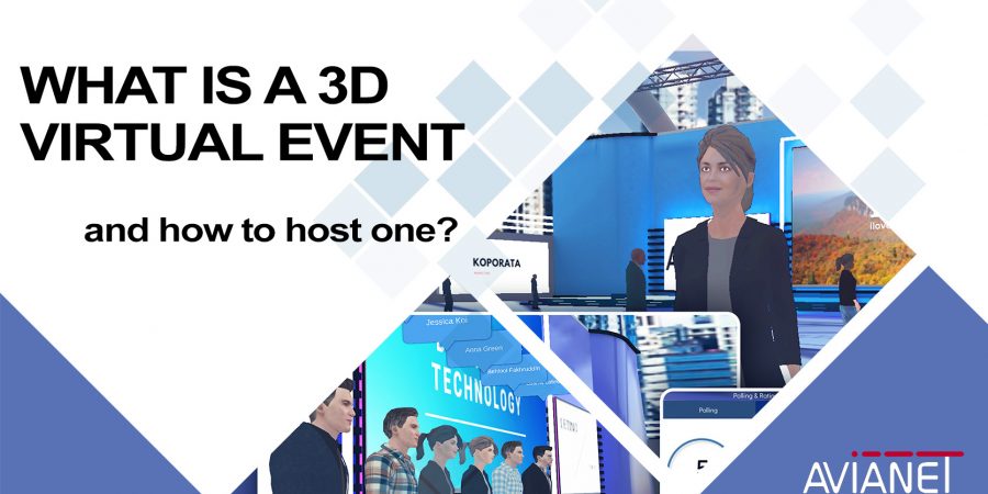 What is a 3D virtual event and how to host one?