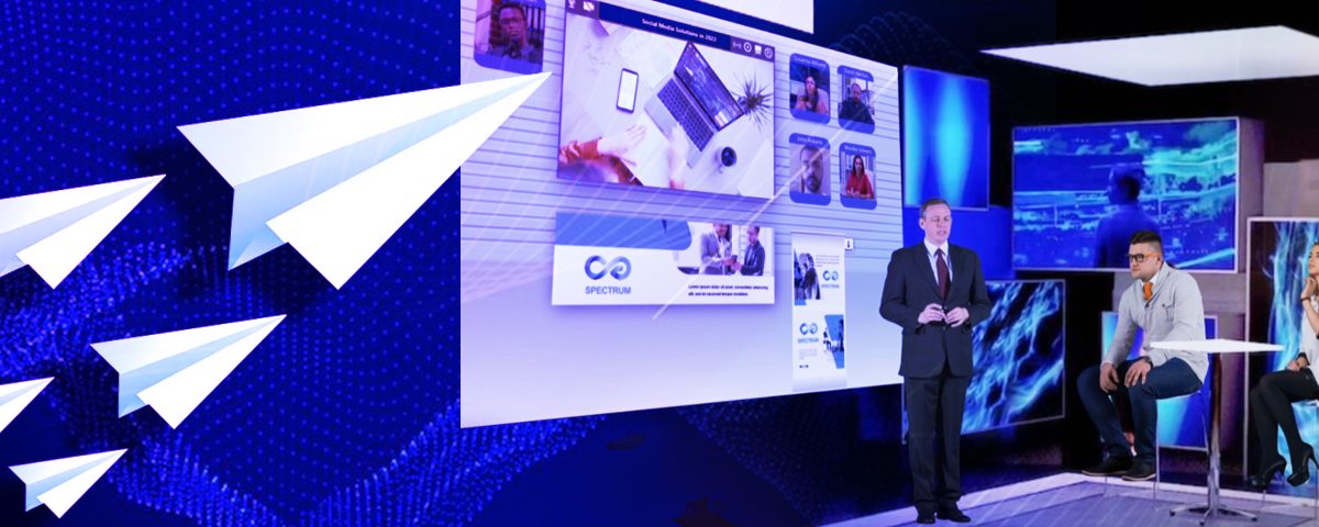 Host virtual events and receive quality leads